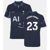 Koszulka piłkarska Tottenham Hotspur Pedro Porro #23 Strój wyjazdowy 2023-24 tanio Krótki Rękaw